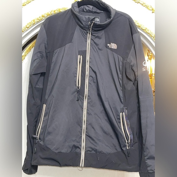 North Face Steep Series Coat Mens S Black Jacket Insulated Lightweight Full Zip - Picture 1 of 11